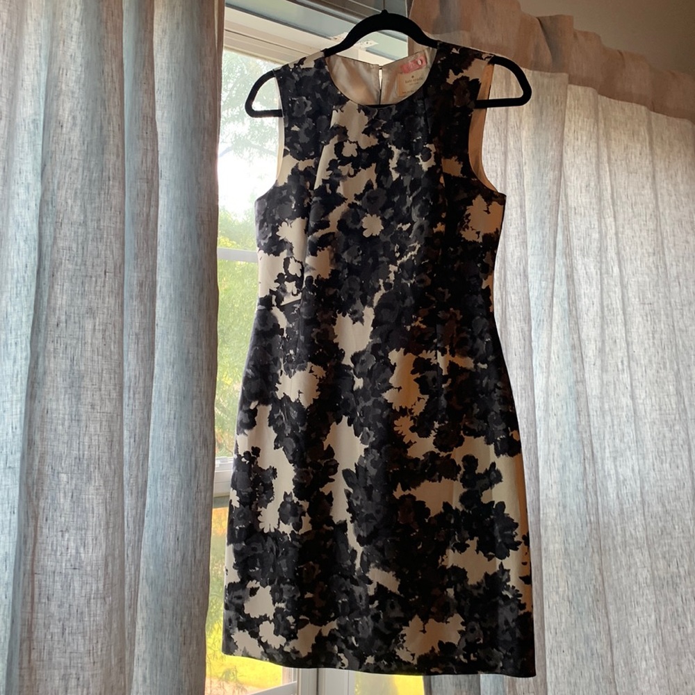 Kate Spade B&W Floral Dress